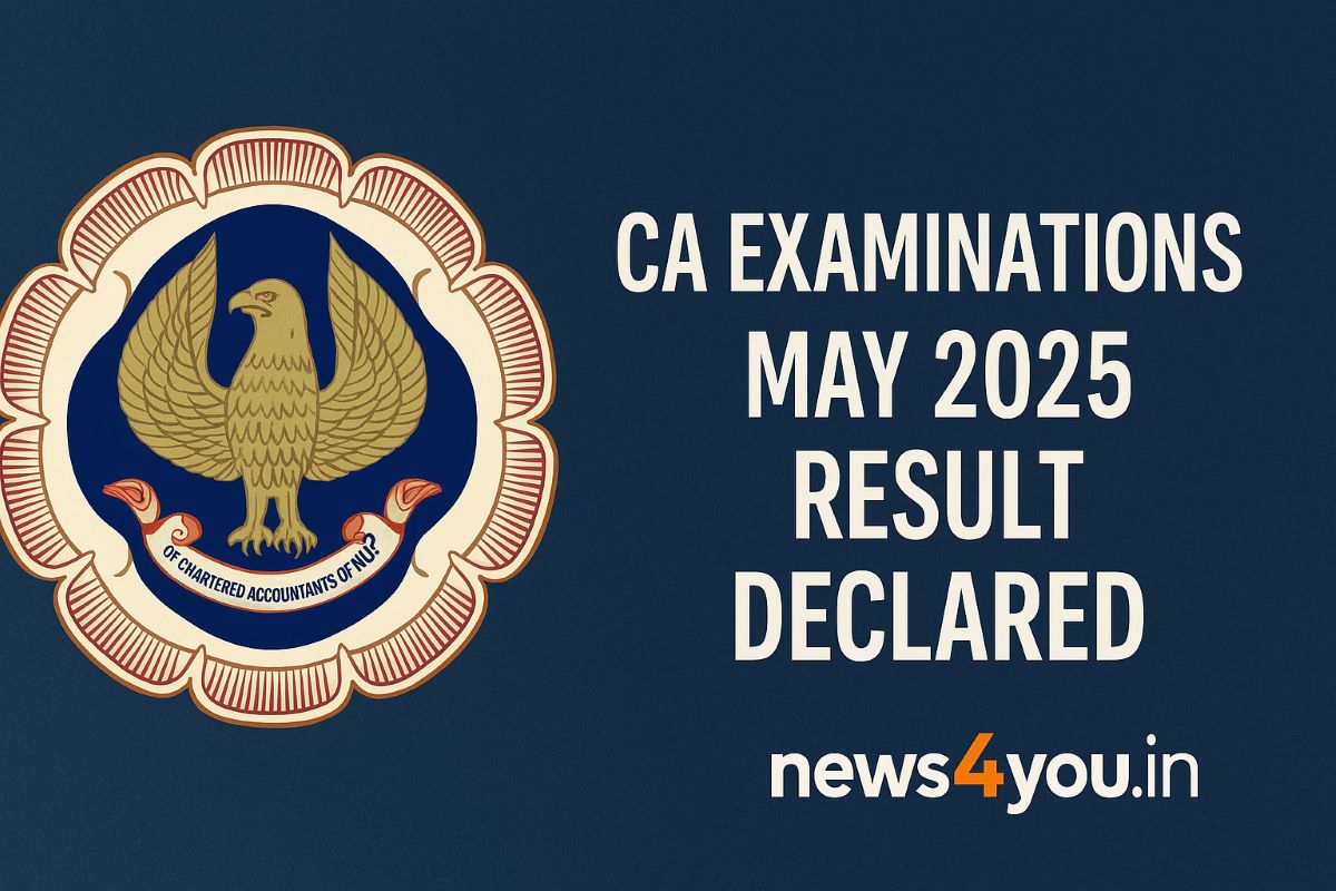 CA- Examinations- May- 2025- Result- Declared