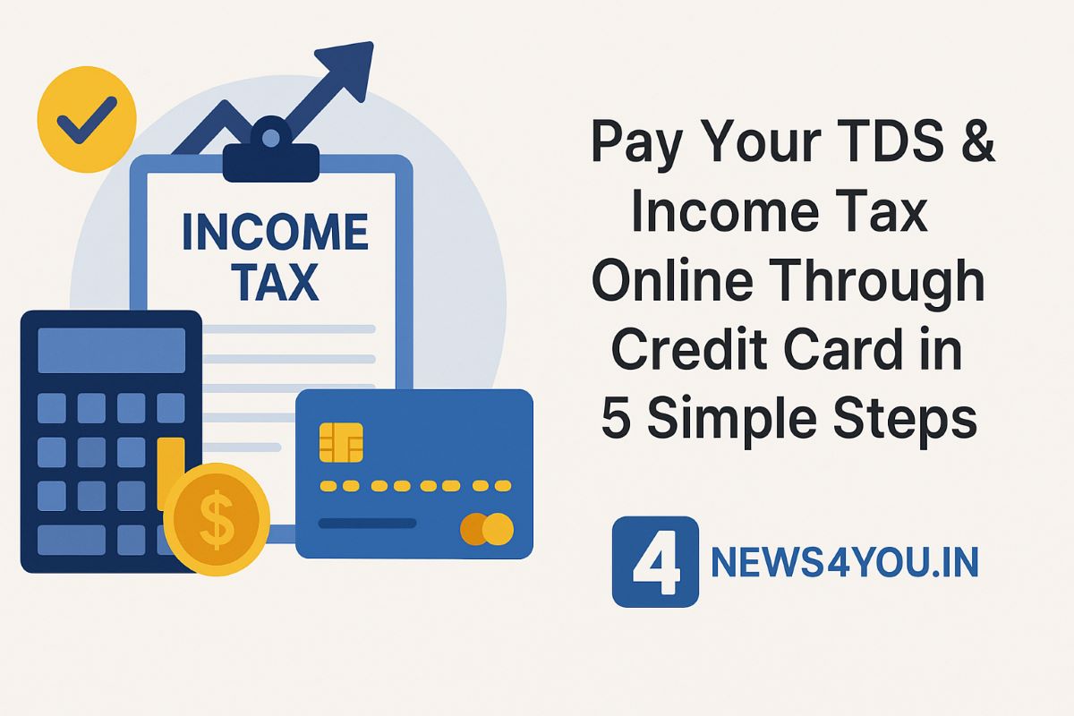 Pay- Your- TDS- & -Income- Tax -Online -Through- Credit- Card