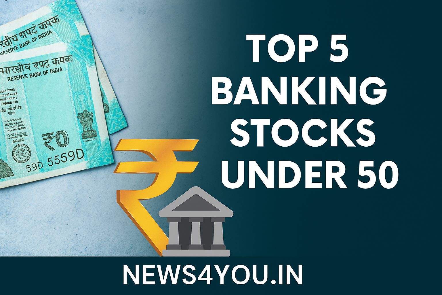 Top- 5- Banking- Stocks- Under -50