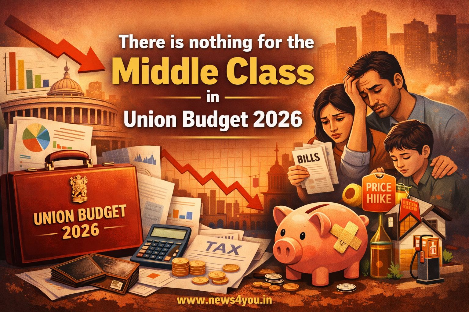 There- is- nothing- for- the- Middle- Class- in- Union- Budget- 2026