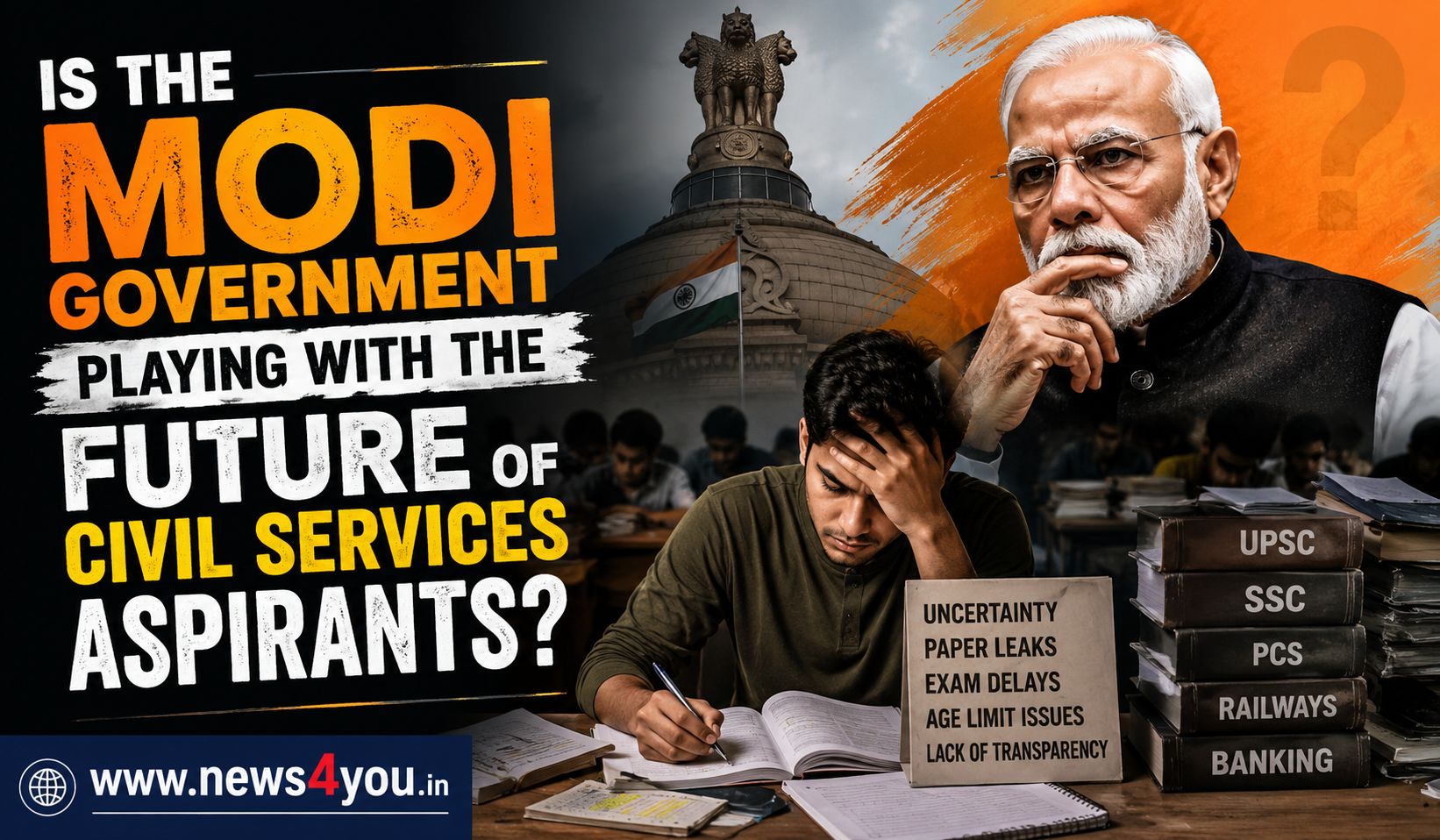 Is- the- Modi- Government- Playing- With- the- Future- of- Civil -Services -Aspirants