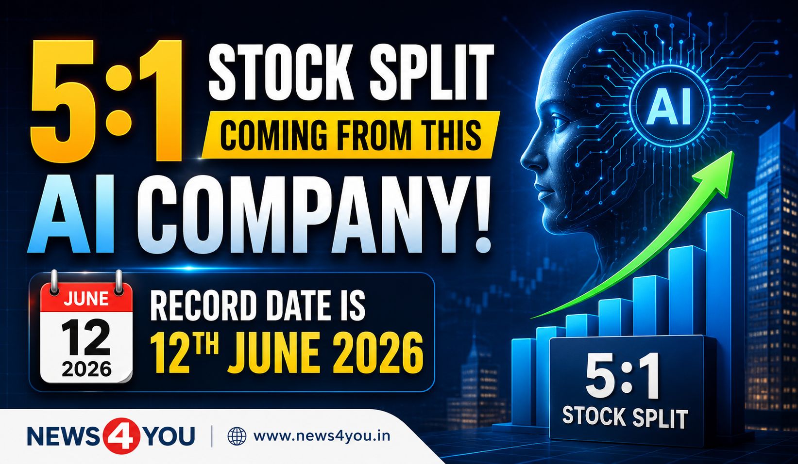 5-1- Stock -Split- Coming -From- This- AI- Company- Record- Date- is- 12th -June- 2026