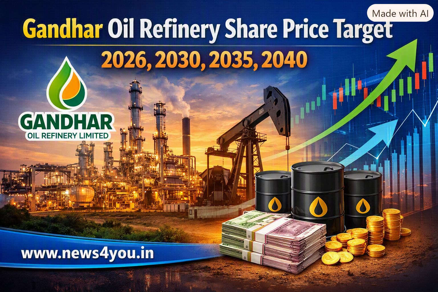 Gandhar- Oil -Refinery- Share- Price- Target- 2026