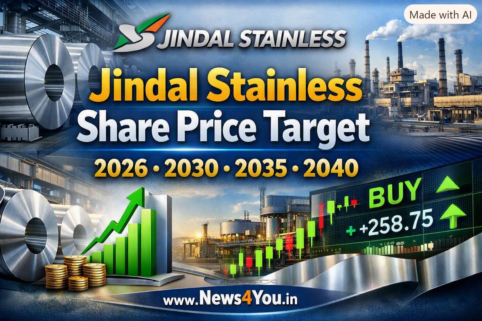 Jindal- Stainless- Share- Price- Target- 2026
