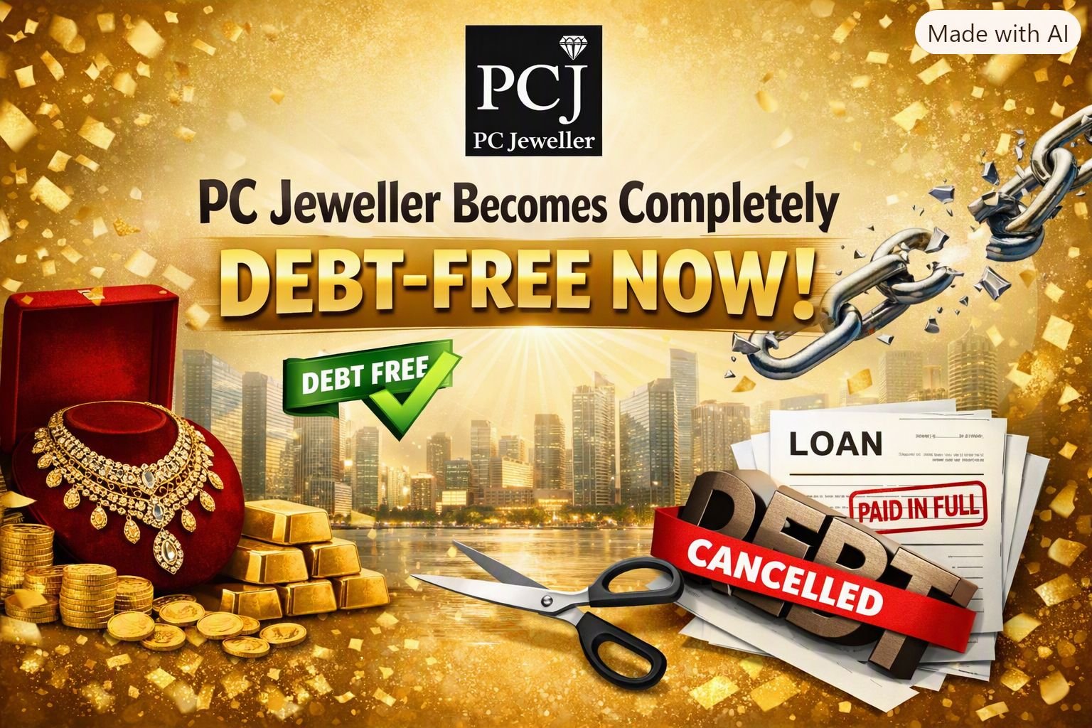 PC- Jeweller- Becomes- Completely- Debt-Free- Now