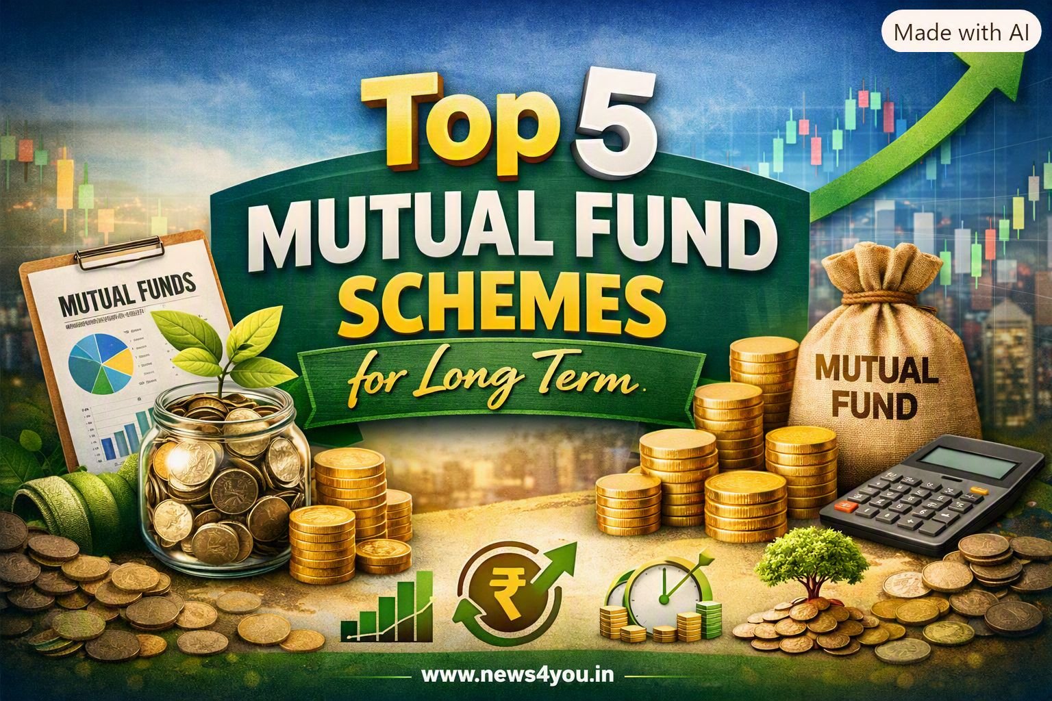 Top- 5- Mutual- Fund -Schemes- for- Long- Term
